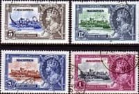 Mauritius 1935 King George V Silver Jubilee Set Fine Used
