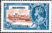 Mauritius 1935 King George V Silver Jubilee SG 247 Fine Mint