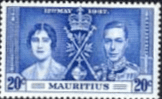 Mauritius 1937 King George VI Coronation SG 251 Fine Mint