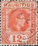 Mauritius 1938 King George VI SG 257 Fine Used