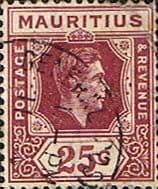 Mauritius 1938 King George VI SG 259 Fine Used