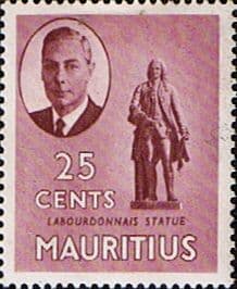 Mauritius 1950 SG 284 Labourdonnais statue Fine Mint