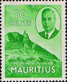 Mauritius 1950 SG 286 Pieter Both Mountain Fine Mint