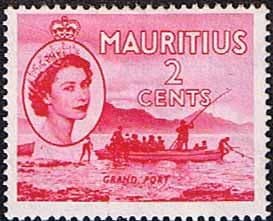 Mauritius 1953 SG 293 Grand Port Fine Mint