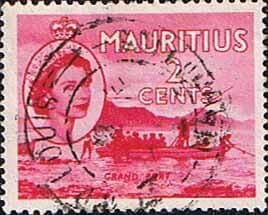 Mauritius 1953 SG 293 Grand Port Fine Used