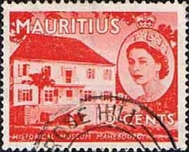 Mauritius 1953 SG 298 Historical Museum Mahebourg Fine Used