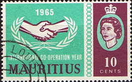 Mauritius 1965 International Co-operaton Year SG 334 Fine Used
