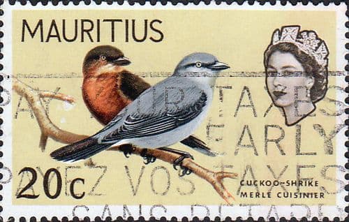 Mauritius 1965 SG 323 Mauritian Parakeet Fine Used