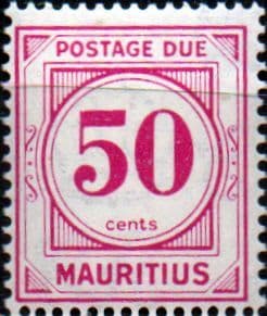 Mauritius 1966 Postage Due SG D13 Fine Mint
