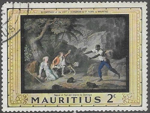 Mauritius 1968 Bernardin de St. Pierre's Visit SG 376 Fine Used