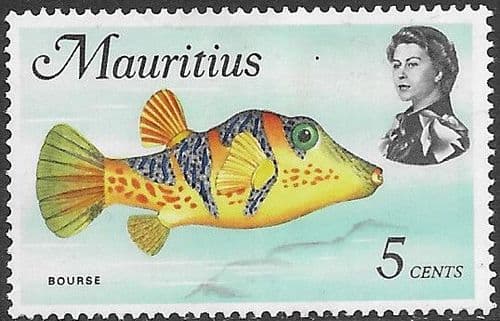 Mauritius 1969 Marine Life SG 385 Fine Mint