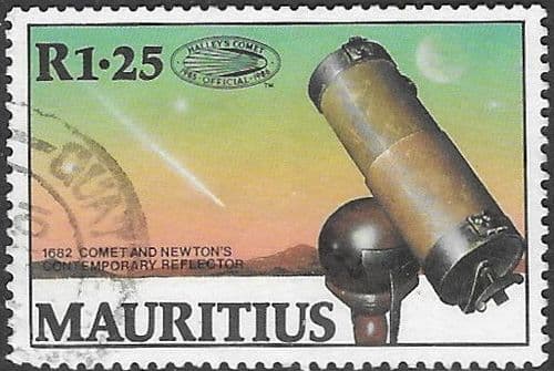 Mauritius 1986 Appearance of Halley's Comet SG 721 Fine Used