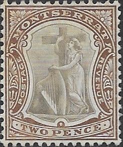 Montserrat 1904 Device of the Colony SG 26 Fine Mint