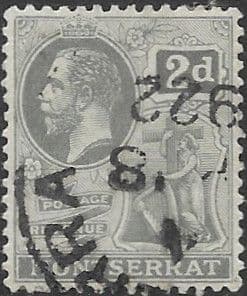 Montserrat 1916 King George V SG 51 Fine Used