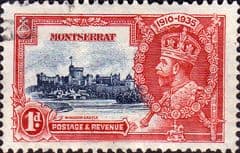 Montserrat 1935 King George V Silver Jubilee SG 94 Fine Used