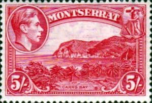 Montserrat 1938 King George VI SG 110a Carrs Bay Fine Mint