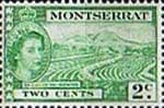 Montserrat 1953 Queen Elizabeth II SG 138 Sea Island Cotton Cultivation Fine Mint