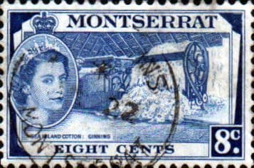 Montserrat 1953 Queen Elizabeth II SG 143 Fine Used