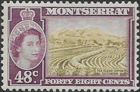 Montserrat 1953 Queen Elizabeth II SG 145a St Anthonys Church Fine Mint