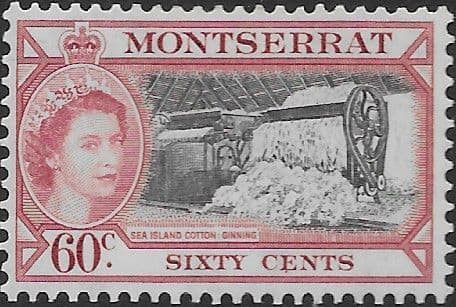 Montserrat 1953 Queen Elizabeth II SG 146 Fine Mint