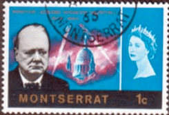 Montserrat 1966 Churchill SG 179 Fine Used