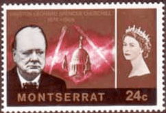 Montserrat 1966 Churchill SG 181 Fine Mint