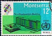 Montserrat 1966 World Health Organisation SG 185 Fine Used