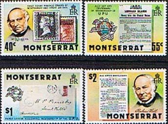 Montserrat 1979 Rowland Hill Set Fine Mint