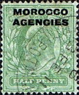 Morocco Agencies British Currency 1907 Edward VII SG 31 Fine Used