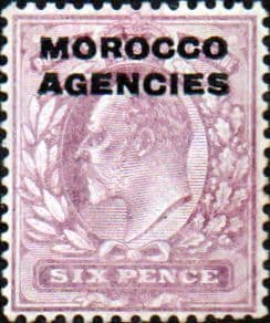 Morocco Agencies British Currency 1907 Edward VII SG 36 Fine Mint