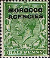Morocco Agencies British Currency 1914 SG 42 Fine Mint