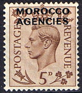 Morocco Agencies British Currency 1949 King George VI SG 84 Fine Mint