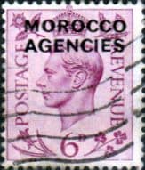 Morocco Agencies British Currency 1949 King George VI SG 85 Fine Used