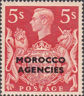 Morocco Agencies British Currency 1949 King George VI SG 93 Fine Mint