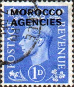 Morocco Agencies British Currency 1951 King George VI SG 95 Fine Used