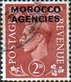 Morocco Agencies British Currency 1951 King George VI SG 97 Fine Used
