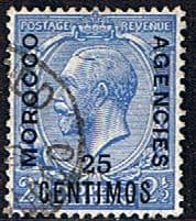 Morocco Agencies Spanish Currency 1925 SG 147 Fine Used