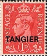 Morocco Agencies TANGIER 1944 SG 252 King George VI Fine Mint
