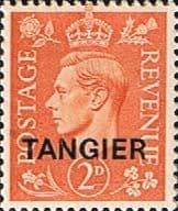 Morocco Agencies TANGIER 1949 SG 261 King George VI Fine Mint