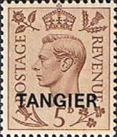 Morocco Agencies TANGIER 1949 SG 265 King George VI Fine Mint
