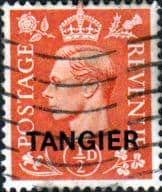 Morocco Agencies TANGIER 1950 SG 280 King George VI Fine Used