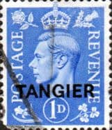 Morocco Agencies TANGIER 1950 SG 281 King George VI Fine Used