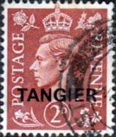 Morocco Agencies TANGIER 1950 SG 283 King George VI Fine Used