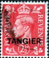 Morocco Agencies TANGIER 1950 SG 284 King George VI Fine Used