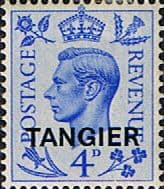 Morocco Agencies TANGIER 1950 SG 285 King George VI Fine Mint