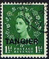 Morocco Agencies TANGIER 1952 SG 291 Queen Elizabeth II Fine Used