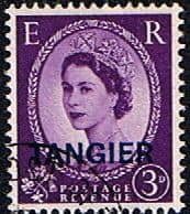 Morocco Agencies TANGIER 1952 SG 294 Queen Elizabeth II Fine Used