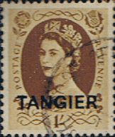 Morocco Agencies TANGIER 1952 SG 303 Queen Elizabeth II Fine Used