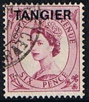 Morocco Agencies TANGIER 1956 SG 321 Queen Elizabeth II Fine Used