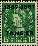 Morocco Agencies TANGIER 1957 SG 325 Queen Elizabeth II Fine Used
